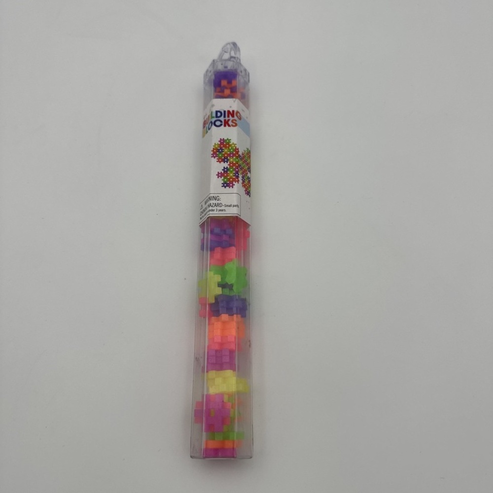 NEW (72/tube) Hashtag Building Blocks Teaching Supply Manipulative NEON